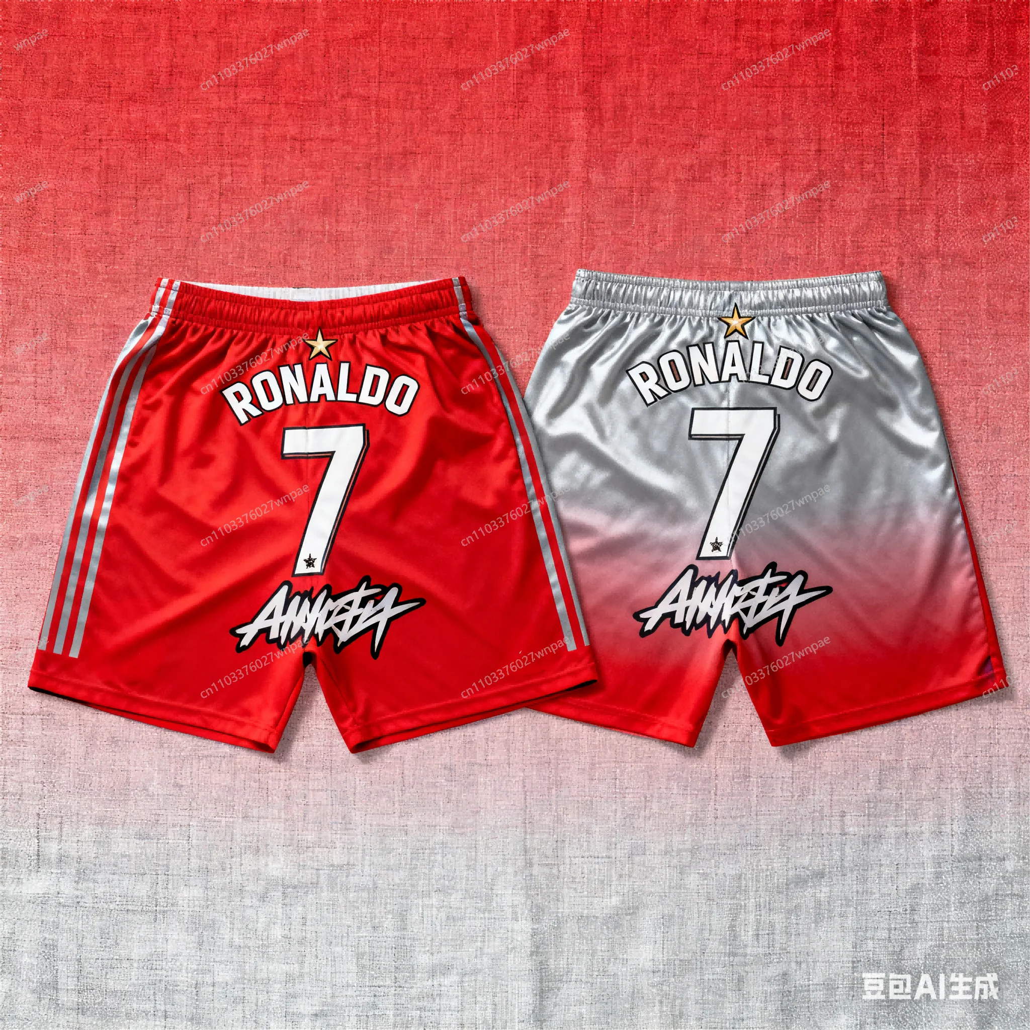 شورت كرة قدم فائق التطابق بطباعة Marvel ثلاثية الأبعاد من AI-Creative: سريع الجفاف، مسامي، أنيق ومريح، كلاسيكي كاجوال، هدية عالمية رائعة