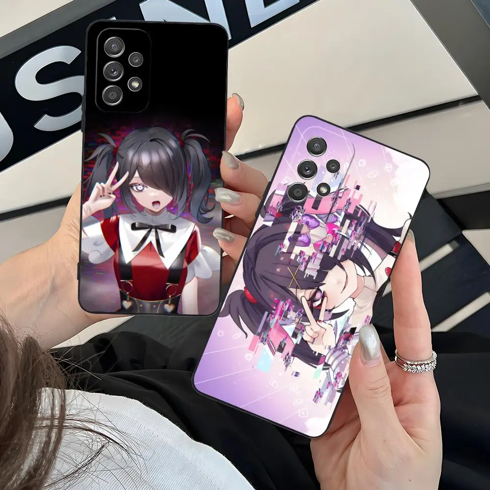 

Needy Girl Ame-chan Rain Phone Case for Samsung Galaxy A73 72 71 70 56 55 54 53 52 36 35 34 23 16 15 5G Colour Printing Luxury