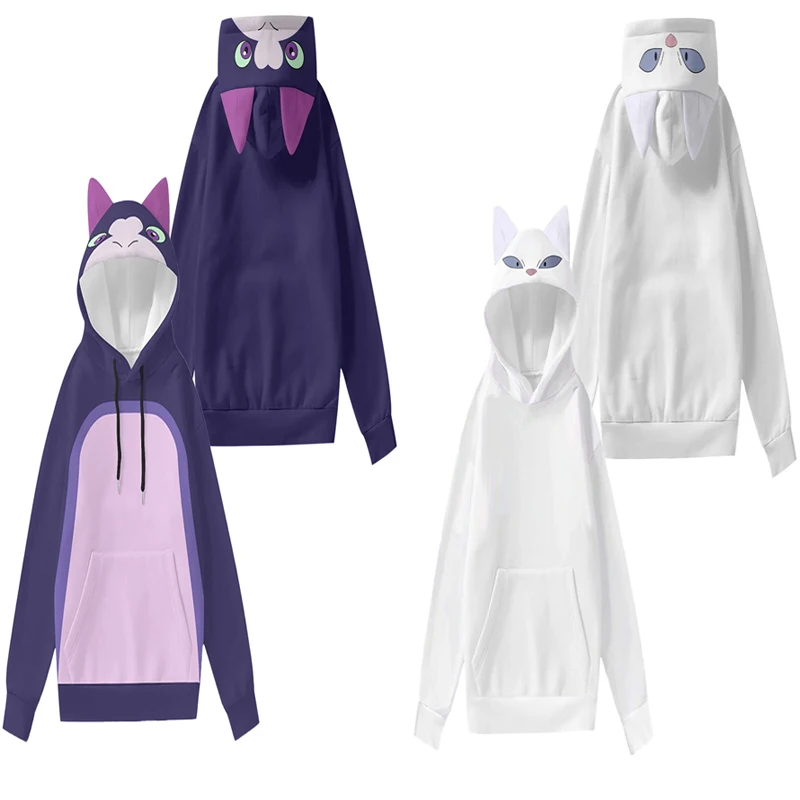 

Anime The Owl Cos House Cat Cosplay Costume Hoodie Sweatshirt Adult Kids Casual Streetwear Pullover Halloween Party Clothes
