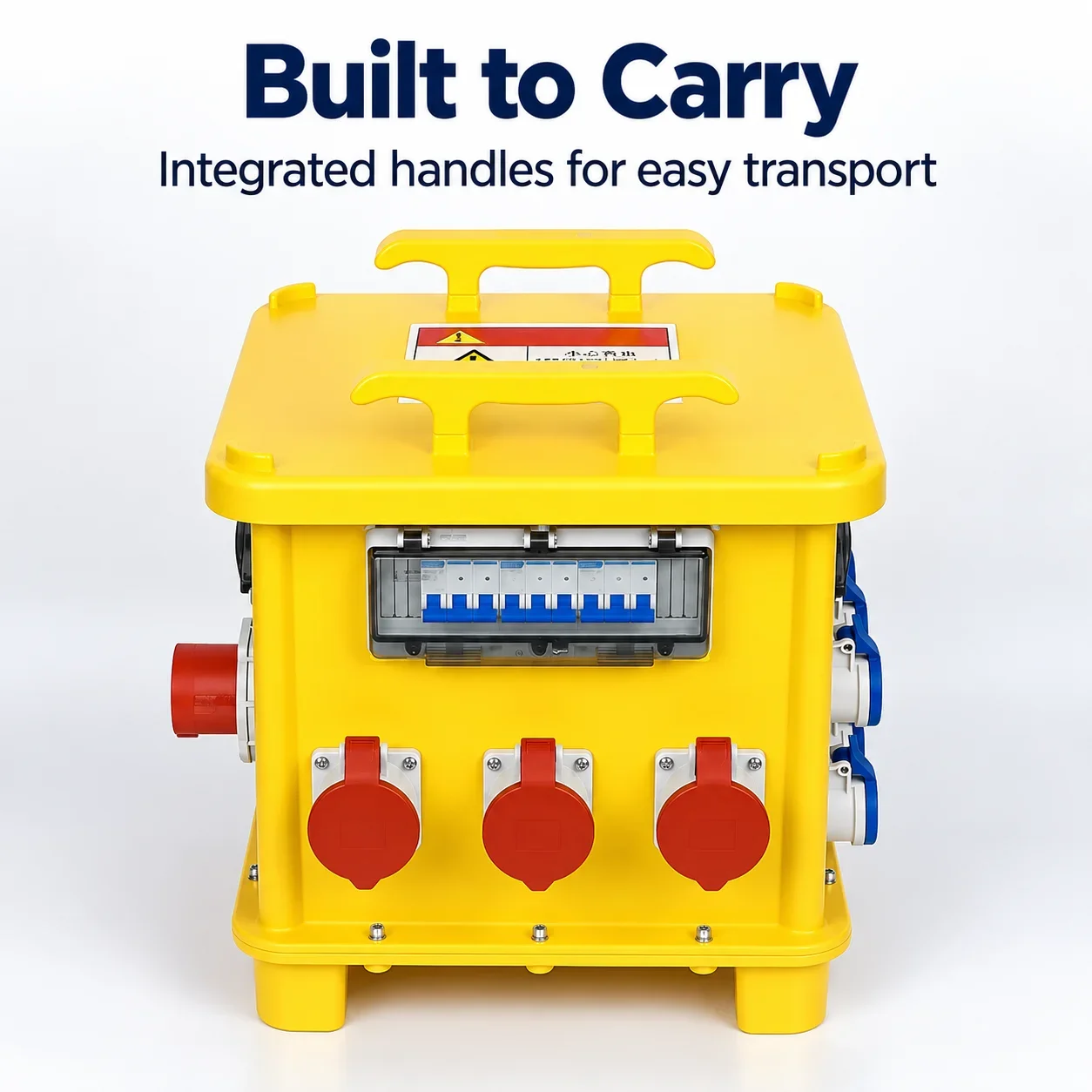 Mobile Switch Cabinet Power Pass-through Box for Construction Site Temporary Distribution Maintenance Stage Power Box