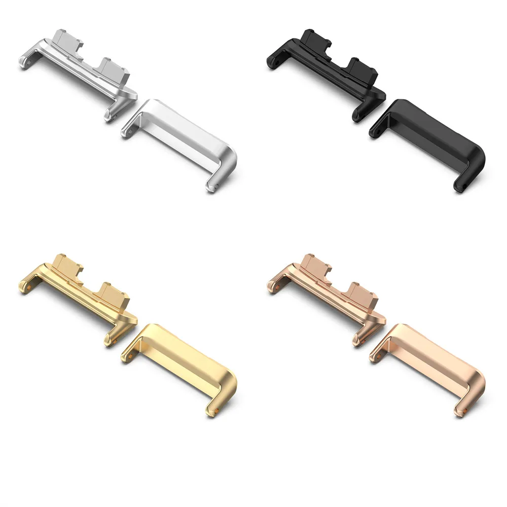 

1pair For Huawei Band 10 9 8 10NFC 9NFC 8NFC 316L Zinc Alloy Arc Connector Adapter to 16MM universal watchband strap accessories
