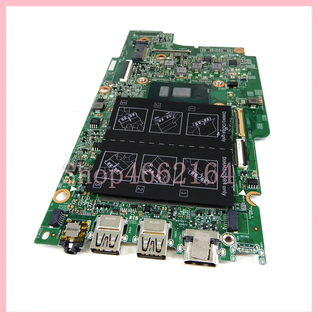 15296-1 avec i3 i5 i7-6th 7e Isabel CPU Carte Mère D'ordinateur Portable Pour Dell Insprion 13 5368 7368 15 5568 7569 7778 Ordinateur Portable Carte Mère