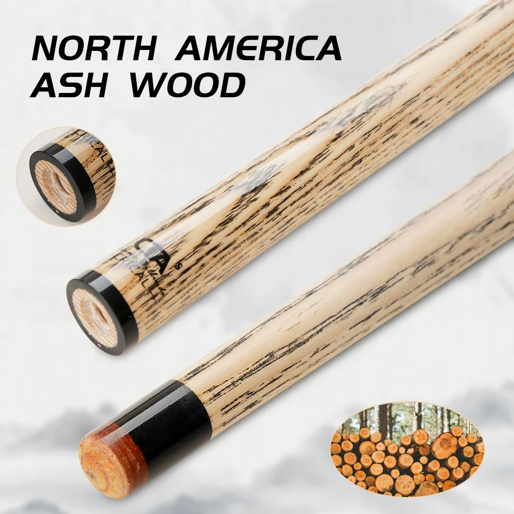 Ash Wood Pool Cue Shaft North American Ash Replacement Shaft Low Deflection 11.5mm Bakelite Ferrule 3/8x8 29in CRICAL