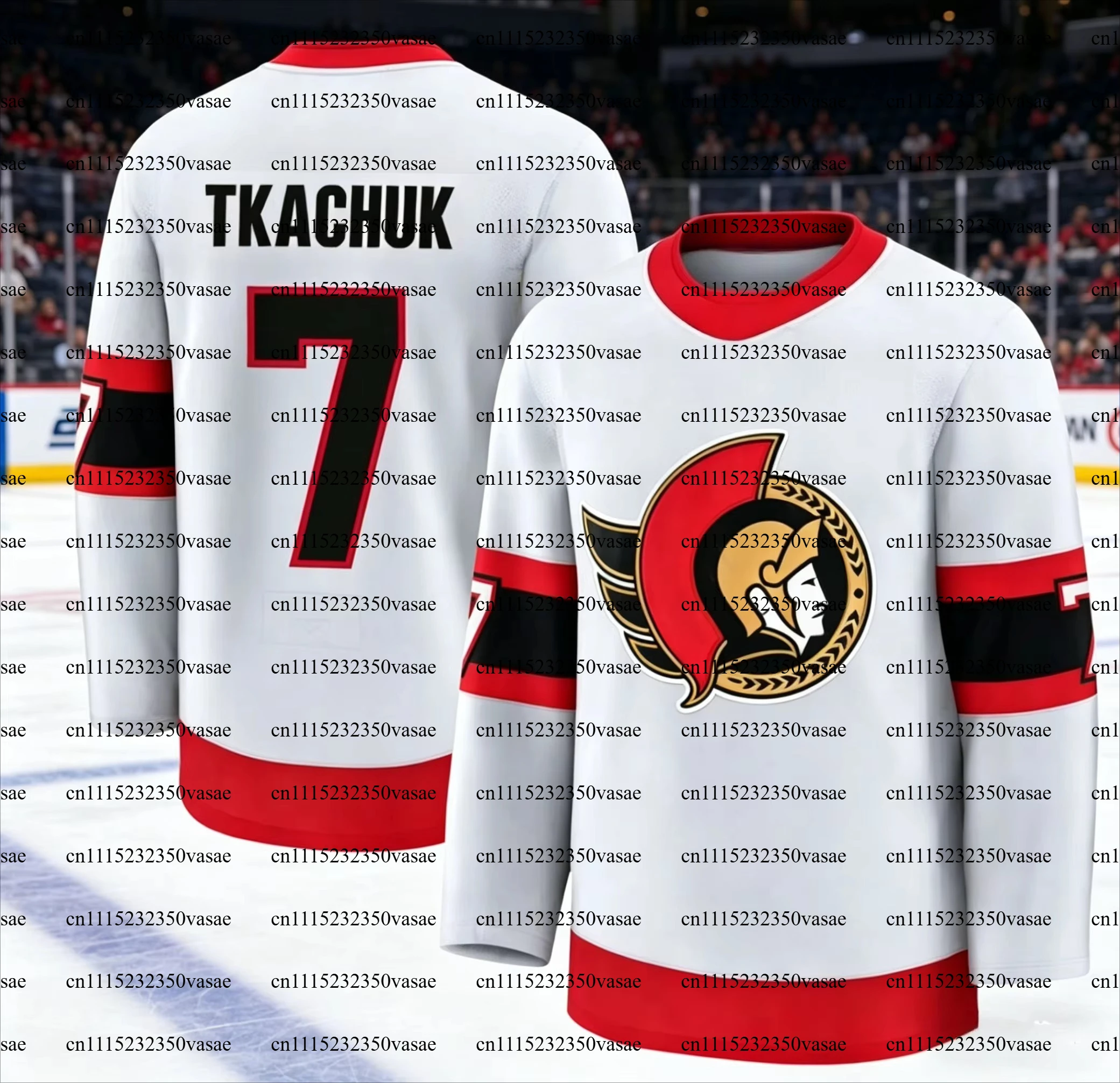 2026 Men's New Ice Hockey Training Suit - Fan Edition 3D Printed Pattern Moisture-Wicking White Long-Sleeved T-Shirt Kids