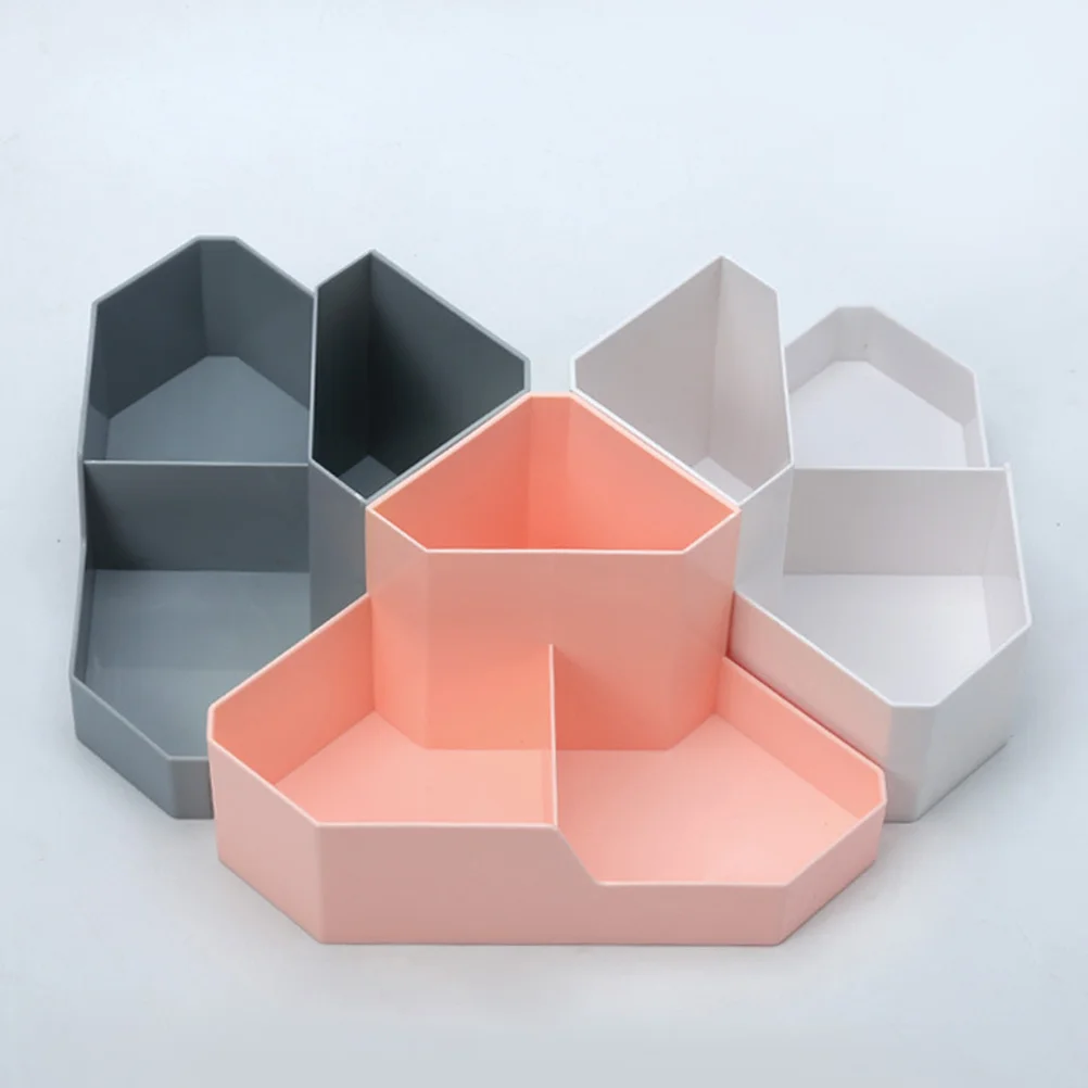 

Small Clear Plastic Makeup Organizer Storage Box Portable Holder for Lipstick Brushes Multipurpose Makeup Storage