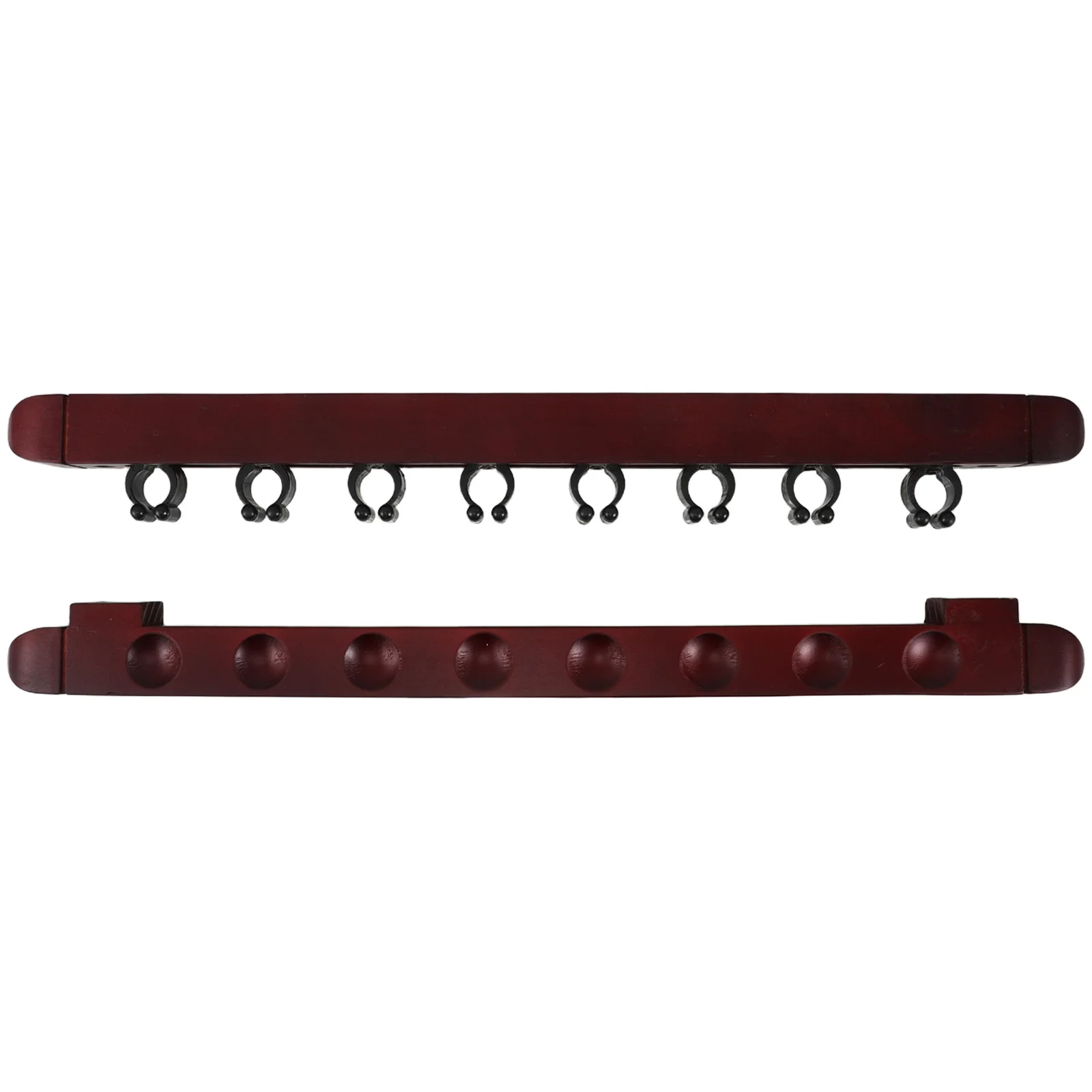 

1 комплект, деревянная стойка для кия с 8 отверстиями, настенный держатель, органайзер для хранения бильярдных палок, держатель для стойки для кия, bilard