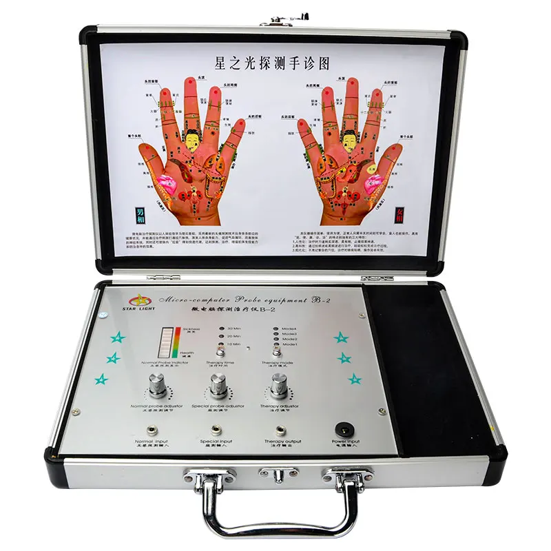 hand diagnostic machine instrument full body health analysis hand acupoint diagnosis therapy machine