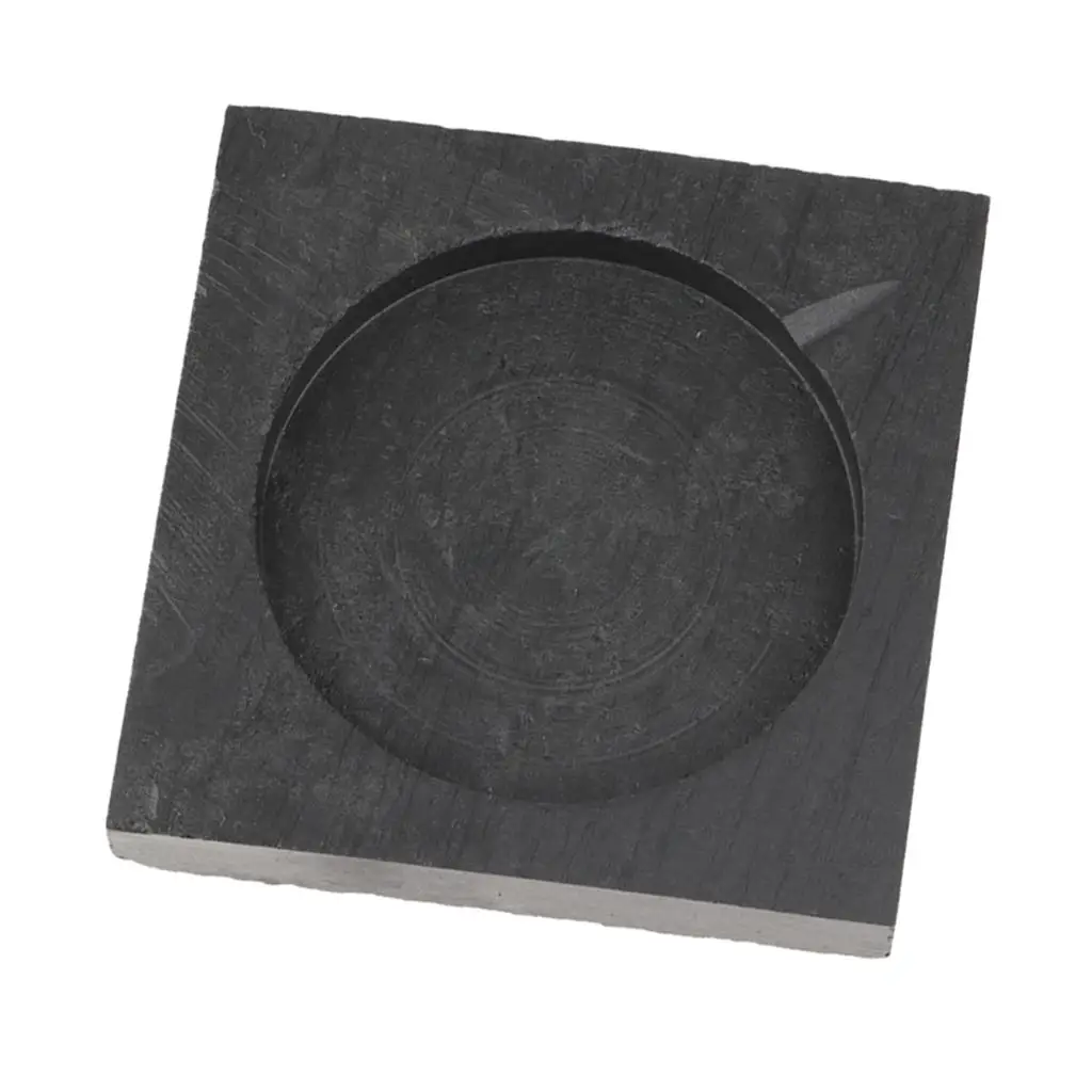 Square 3inch Ink Stone Chinese Calligraphy Chinese Natural Ink stone