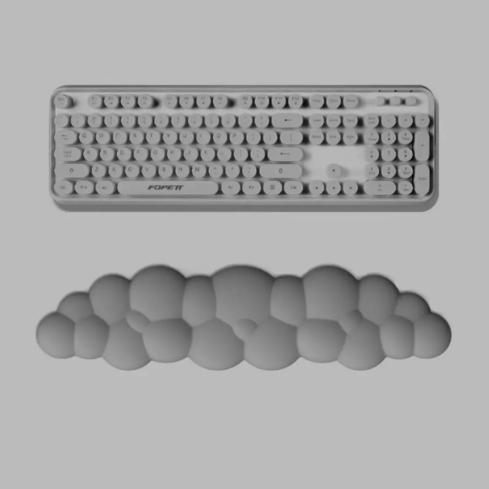 

Ergonomic Cloud Shaped Keyboard Wrist Rest Pad Memory Cotton Waterproof Hand Pillow Anti-slip 3D Wristband Mouse Mat Gamer