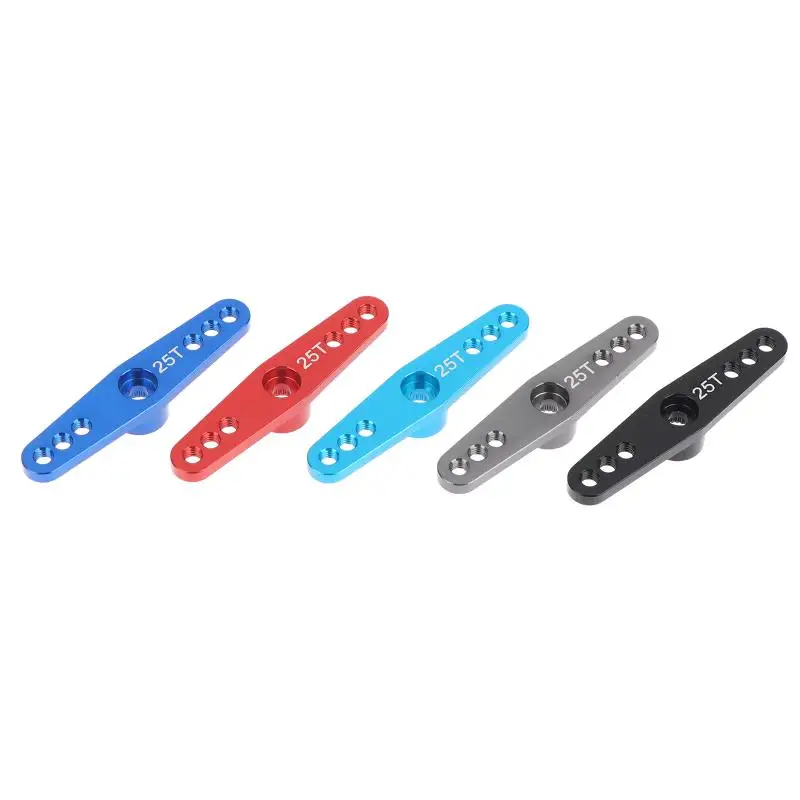 

Xm 1pc Aluminum Alloy RC Servo Arm 25T Steering Servo Dual Arm For RC Car Crawler Large Torque Digital Coreless Servo Parts