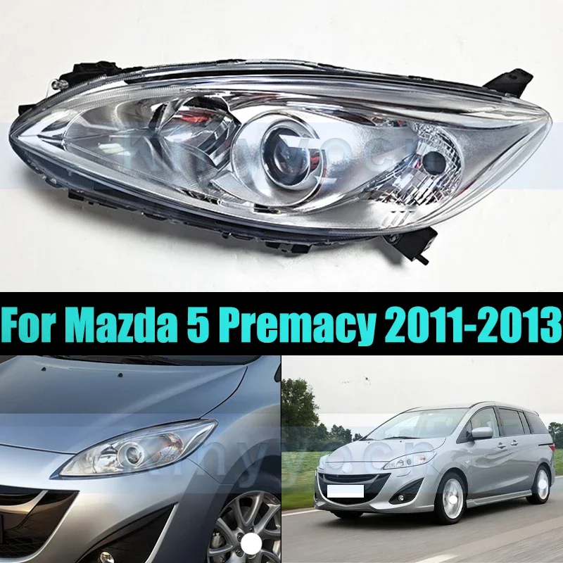Car Front Headlight Head Light Lamp For Mazda 5 Premacy Mazda5 2011-2013 Front Bumper Headlight Headlamp