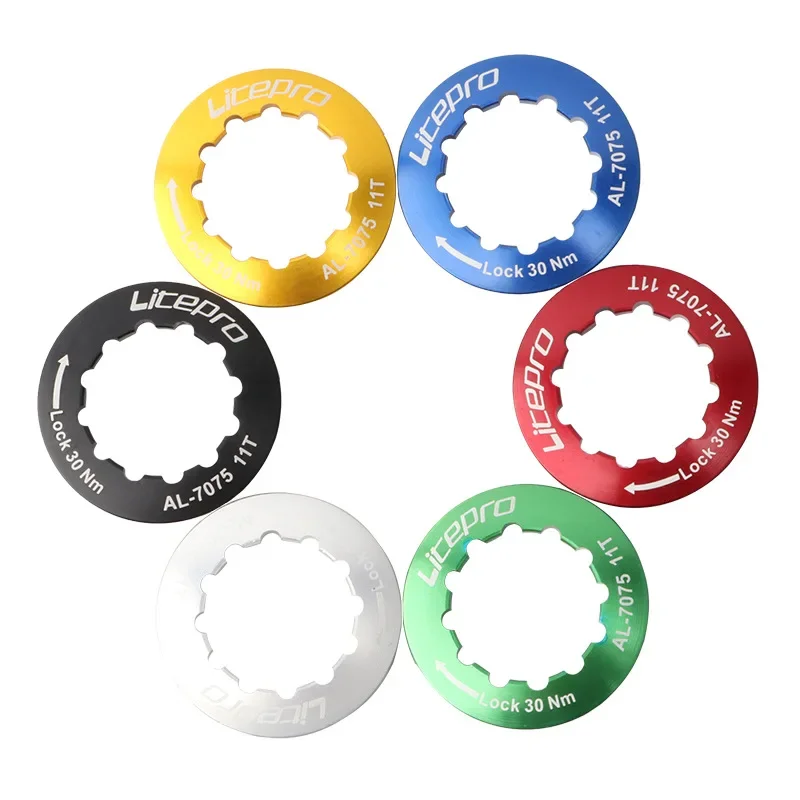 

1 Pcs LITEPRO Mountain Bike Flywheel Lock Cover Locks Ring Cassette Iamok Bicycle Freewheel Covers