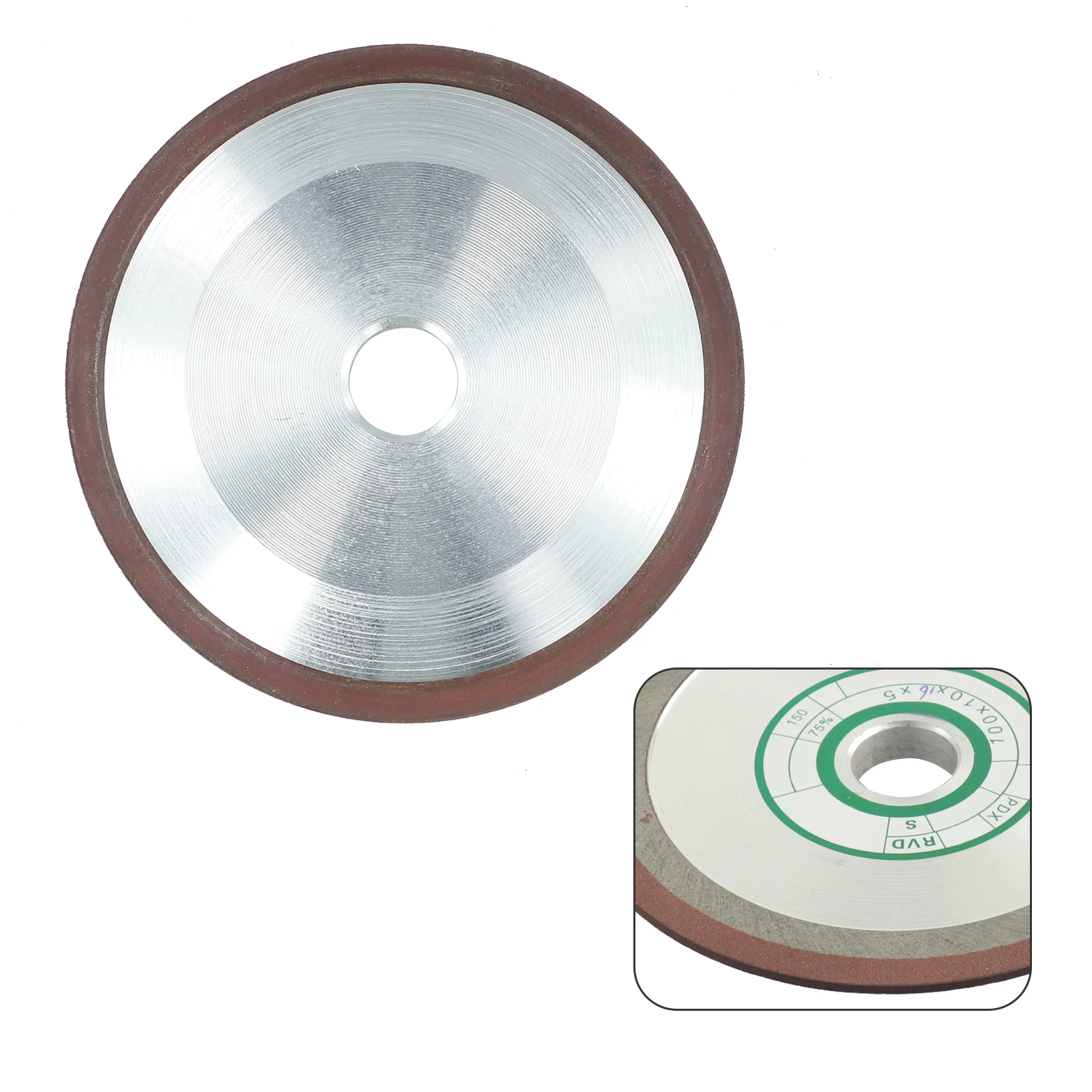 Grinding Wheel for Metal and Hard Steel 100mm Diameter 1 Piece Features Excellent Bonding for Effective Grinding