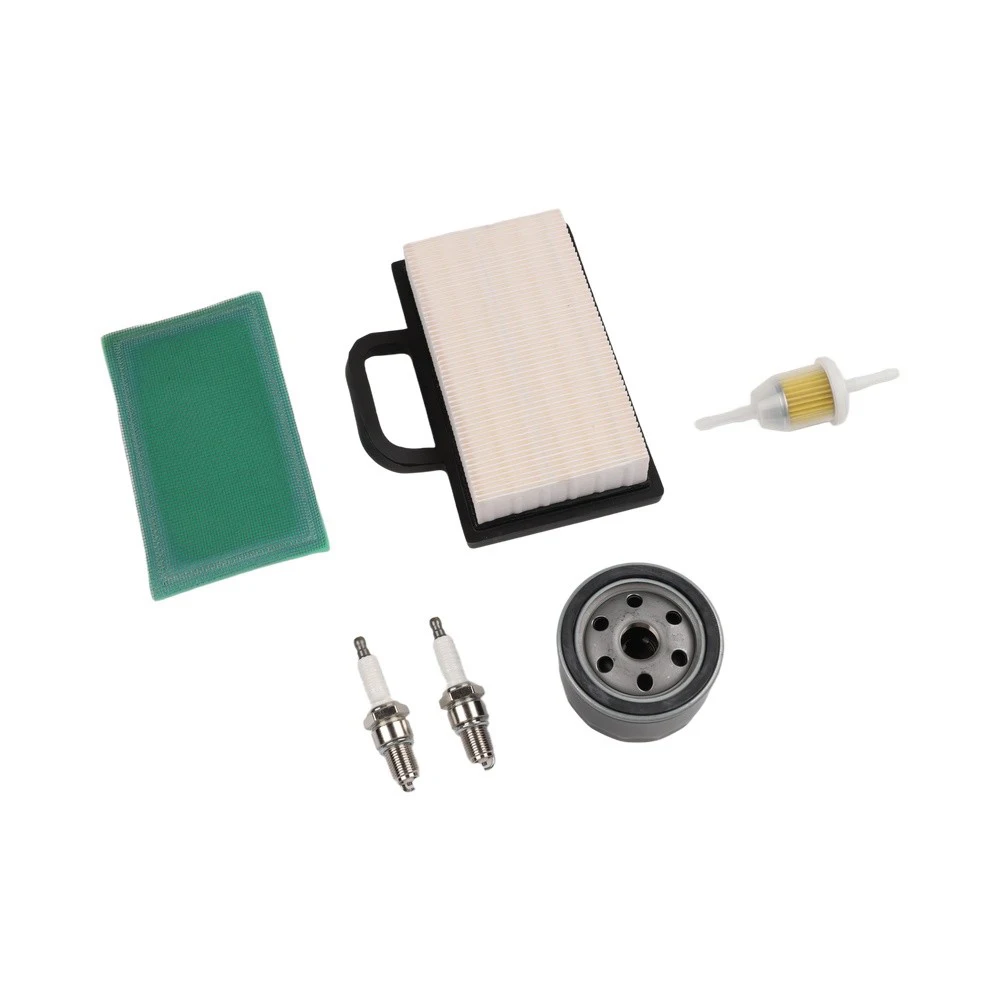 Air Filter Kit for Lawn Mowers Including Main Filter and Pre Filter for 499486 499486S 698754 273638 273638S 691007