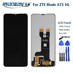 New Tested for ZTE Blade A73 5G LCD And Touch Screen Combo Assembly For ZTE Blade A73 LCD Display Sensor Screens