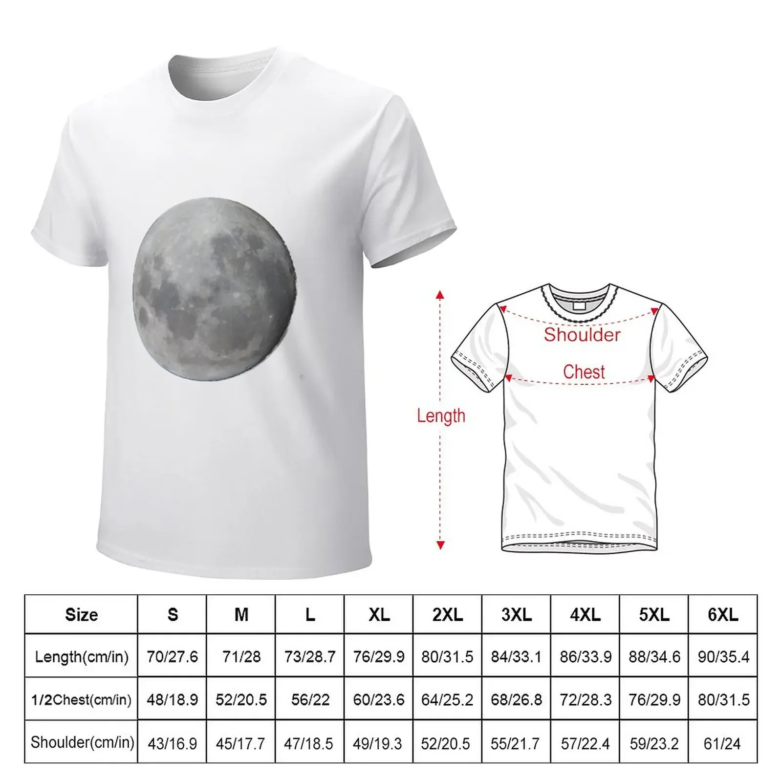 Moon Waxing Gibbous, 98% Illuminated T-Shirt plus sizes oversizeds cute clothes t shirts for men pack