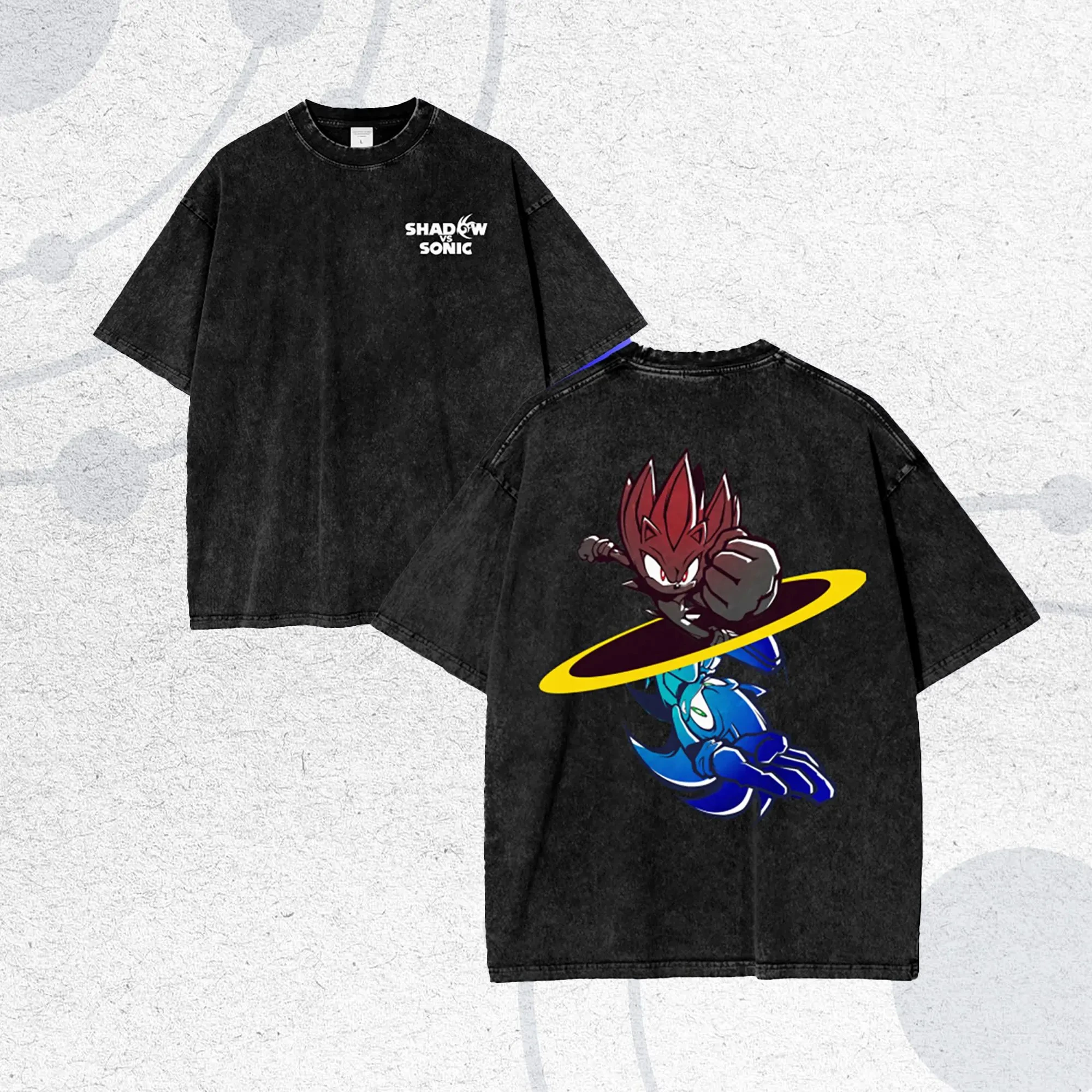 Shadow the Hedgehog T Shirt Men For Men's Clothing Graphic T Shirts New Gifts and T-shirts Cotton Men's T-shirts Mens Gifts