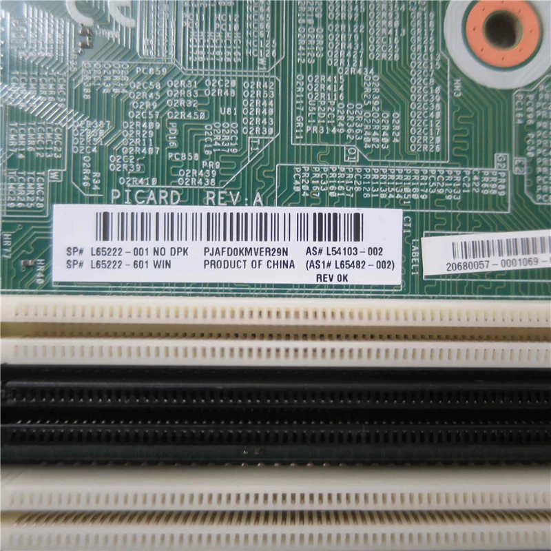 جودة عالية لاختبار HP L65222-601 L54103-002 اللوحة الرئيسية لسطح المكتب EliteDesk 705 G5 SFF قبل الشحن #6