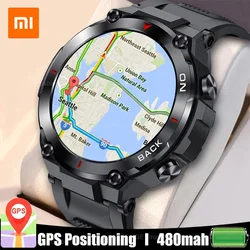 Xiaomi-Mijia GPS Relógio Inteligente para Homens, Esporte Pulseira De Fitness, Lembrança De Chamada, Monitor De Saúde, Freqüência Cardíaca Smartwatch, Android, IOS