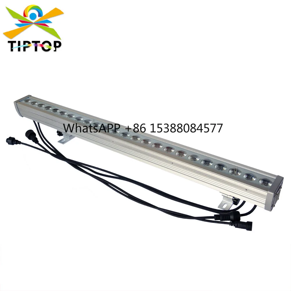 

Cross-border supply of LED wall washer 24 3W4W lamp beads dyeing lamp 1 meter long strip outdoor lighting stage lamp