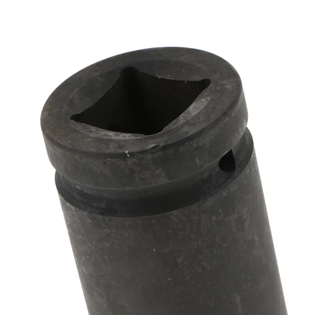 Double Deep 6 Point Single Hex Impact Socket Alloy Drive Ratchet Wrench Tool for Workshop Use