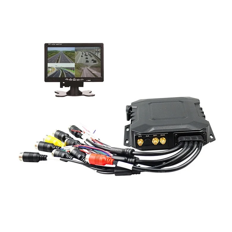 المهنية سيارة Dvr 4 Ch قناة المحمول Dvr Ssd القرص الصلب Mdvr Cmsv6 نظام مراقبة Mdvr لإدارة الأسطول