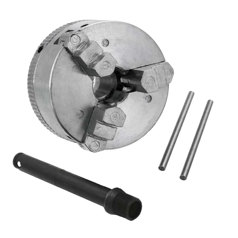

Z011 Mini Drill Chuck Self-Centering Metal 3-Jaw Lathe Chuck Clamp Metal With For CNC Lathe Machine Tool