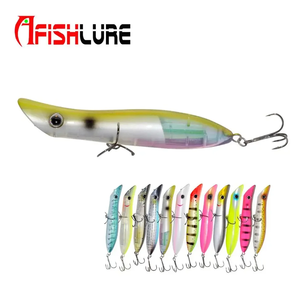 

Afishlure, Тонущая приманка-Поппер, 110 мм, 38 г, приманка-Поппер, пластиковая жесткая искусственная приманка, приманка для плохого мальчика