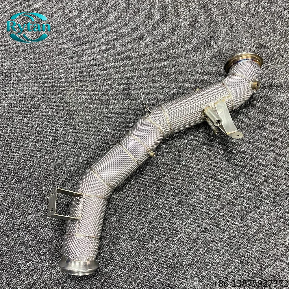 

Выхлопная система Rytan Valvetronic из нержавеющей стали с прямыми трубами и даунпайпом для C43 2.0T