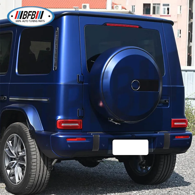 Dry Carbon Fiber Replacement Rear Bumper Cover Automotive Parts Body Kit Bumper For Mercedes G Class W465 G63 2025up