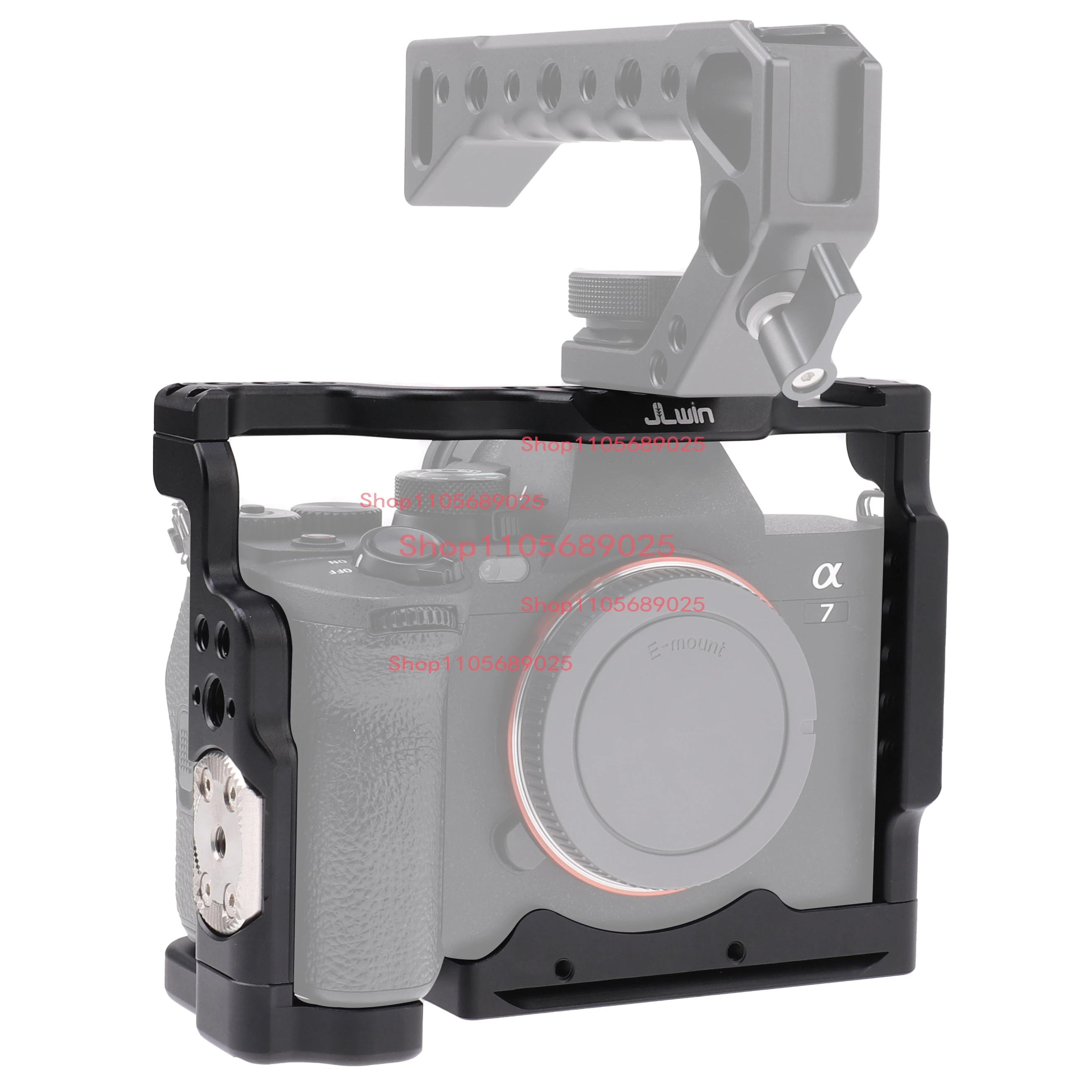 For Sony A7IV A7 Mark IV A7M4 A7SIII Camera Cage Rabbit Case Protective Frame RIG Hand Grip bracket holder Arca Swiss tripod