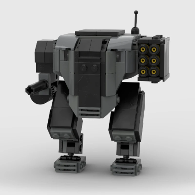 Voor Democratie Sci-Fi Invasie Coöp Shooter Game Exosuit Armor Mecha Bricks Game Fans Blokkeert Game Robot Exosuit Mecha Bricks