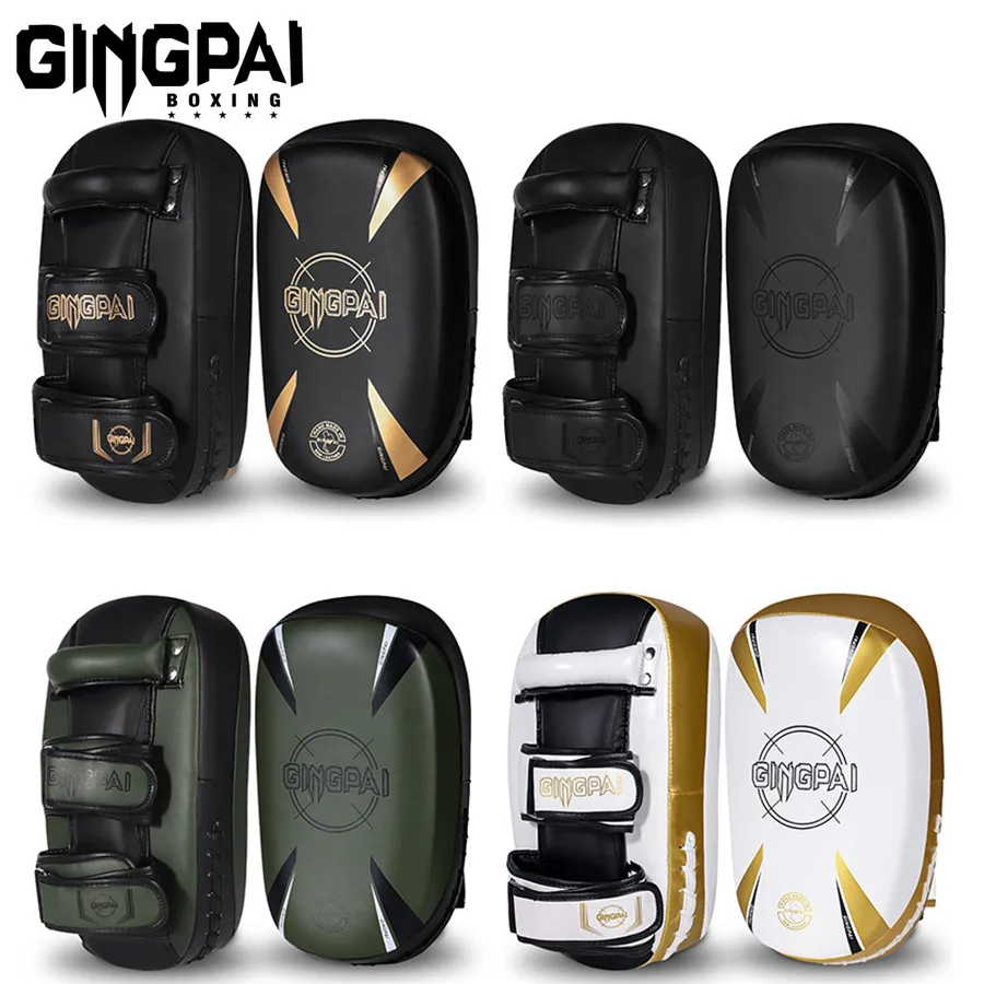 Muay Thai Professional MMA Foot Target Heavy Fist Fighting Boxing Pads Kick Target Arc Hand Target Taekwondo Training Equipment - view 2