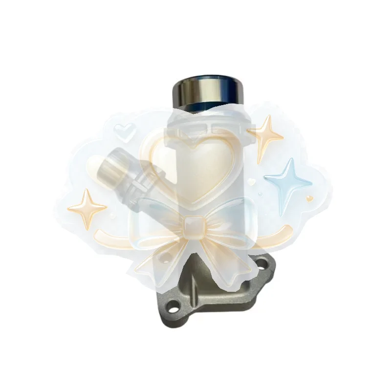 Aluminum Waterpump Thermostat Connector Coolant Flange Pipe For M47 M57 111122247744 11127806196 Engine Parts