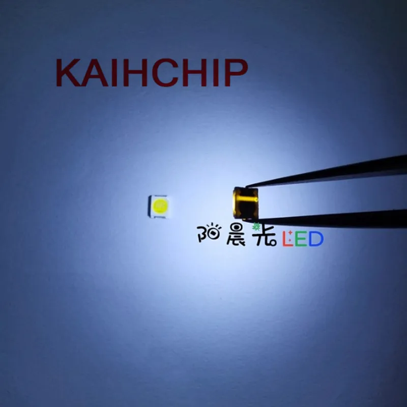 100PCS 2835 Cold White LED 2W 3V 1210 SMD LED For Repair TV Backlight Cold White