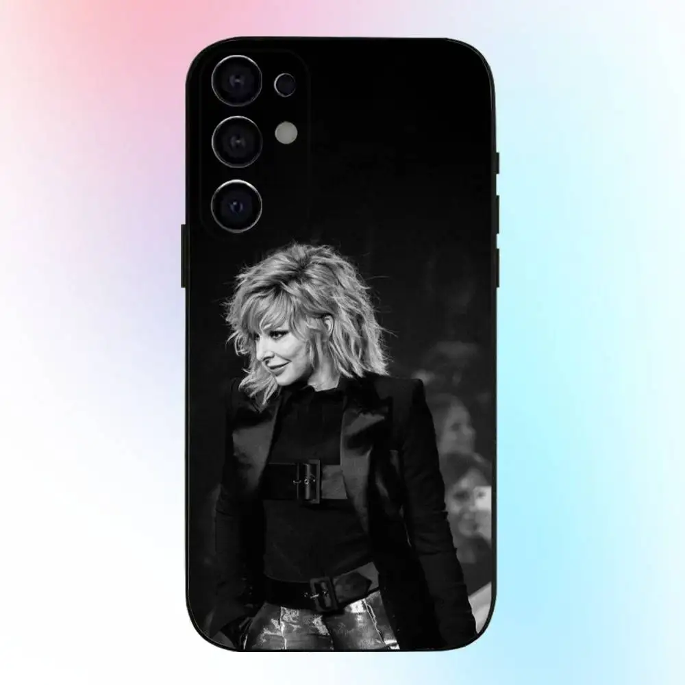 حافظة هاتف M-Mylene F-Farmer لهاتف سامسونج S25، S24، S21، S22، S23، S30، Ultra، S20، Plus، Fe، Lite، Note، 10,9,5G غطاء أسود #6