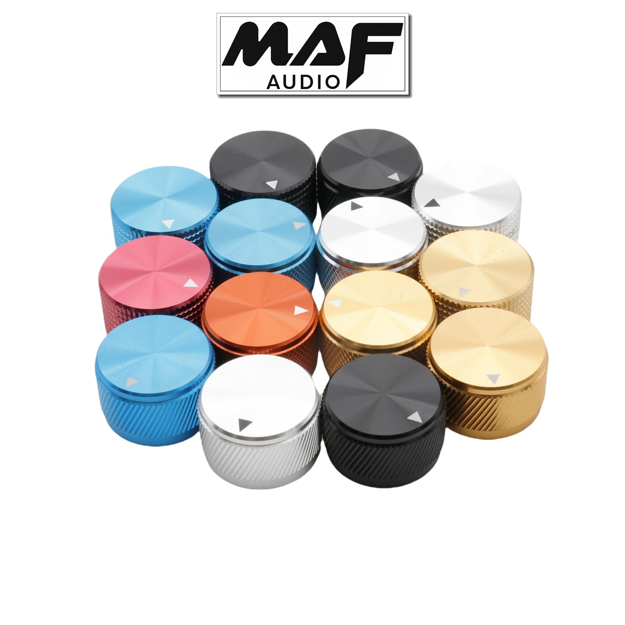 

1pc CNC Machined Solid Aluminum Rotary Switch Potentiometer Knob ON OFF Button Volume Sound Signal Control Amplifier Radio DAC