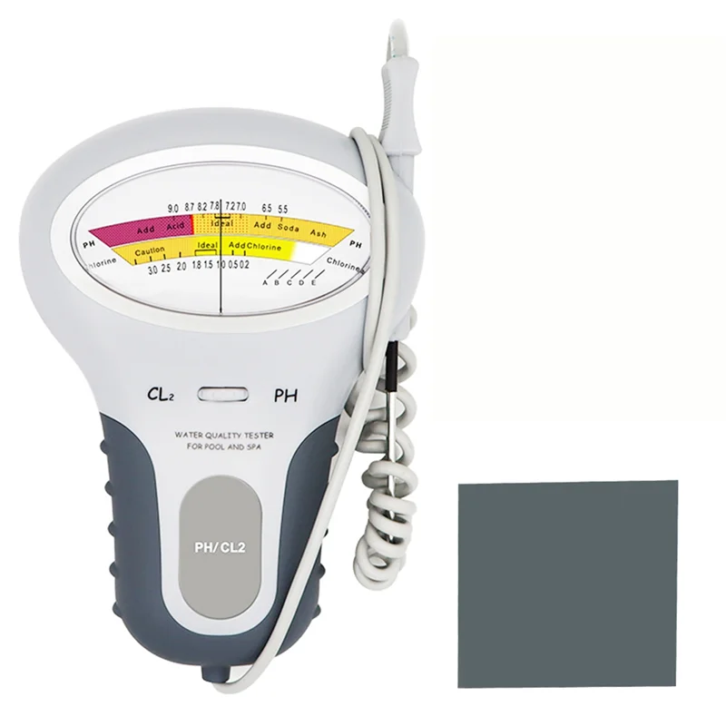 N38R_2 in 1 Water Quality Testing Device PC-102 Tester for Swimming Pool