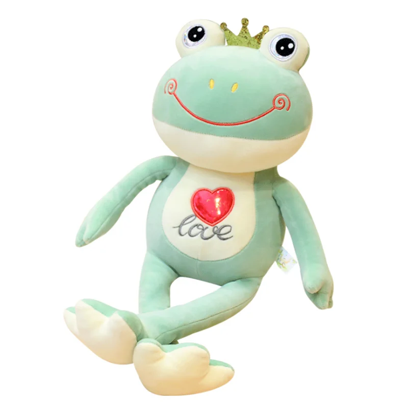 New 35-100cm Soft Cute And LOVE Long-legged Frog Doll Plush Toy Doll Pillow Child Girl Birthday Gift Room Decoration