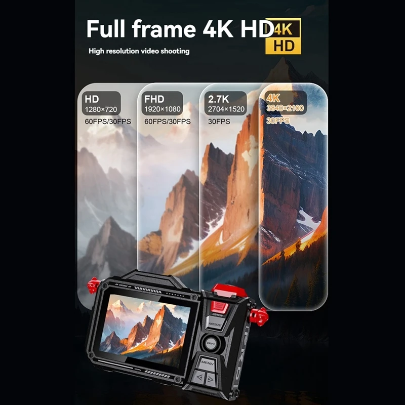 NVC500 70MP 4K HD Digital Camcorder Camera DSLR Digital Camera 50X Digital Zoom Cameras Travel Wifi Camcorder Camera