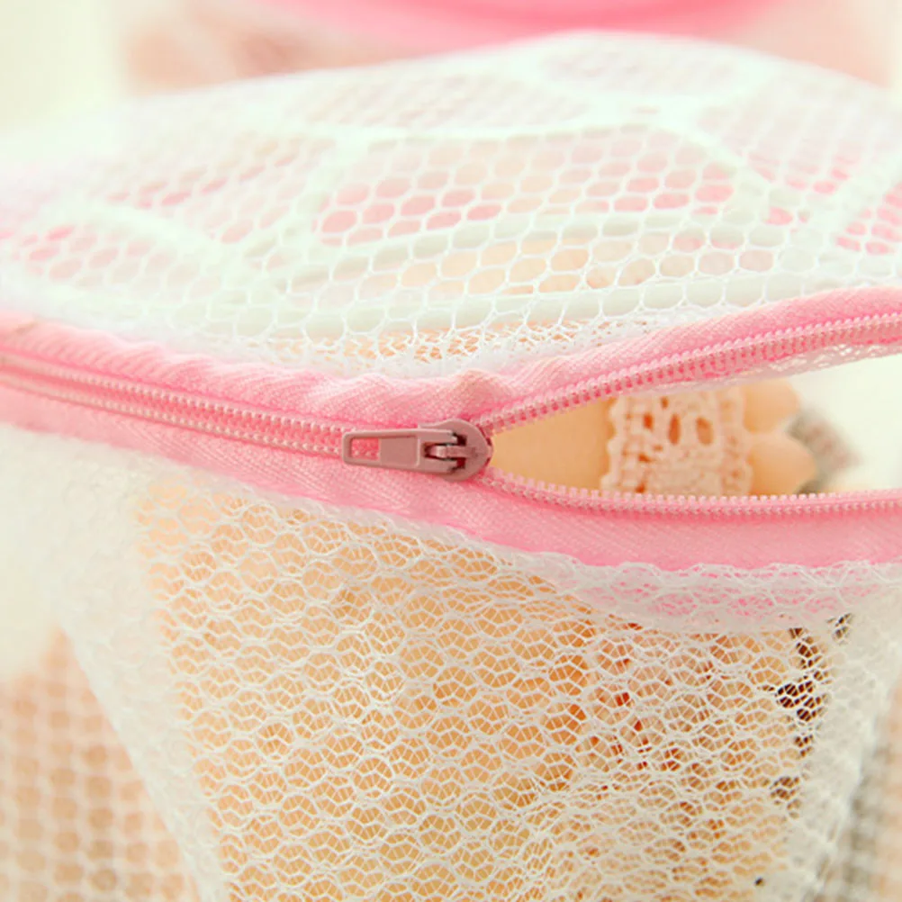 

5 Pcs Underwear Cleaning Bag Small Mesh Laundry Bags Travel Organizer Wash Bra Case for Anti-deformation