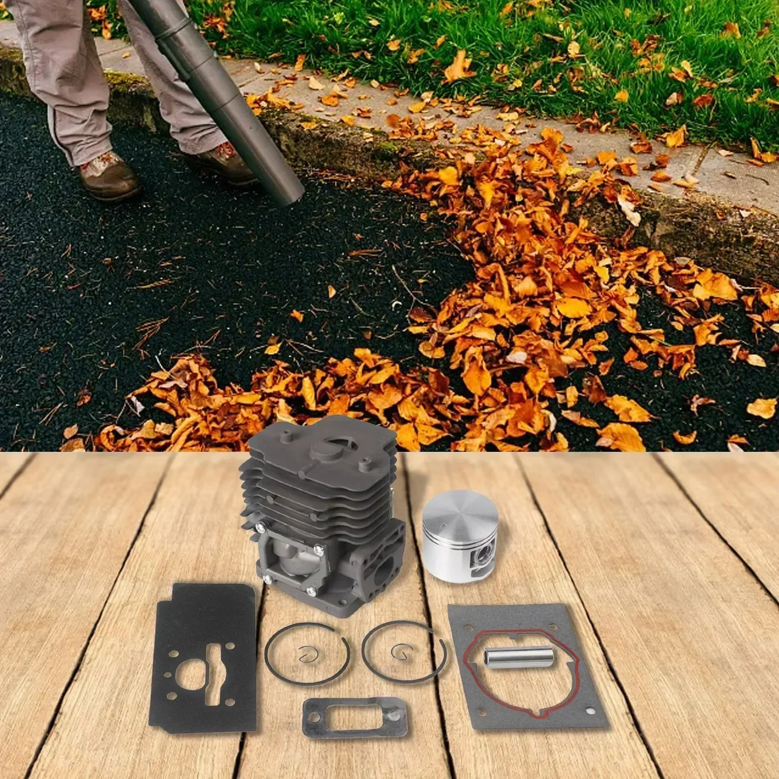 

As Shown Cilinder Zuiger Kit Cylinder Piston Kit Replacement Outdoor Power Tools 1 Set Included Built From Robust Materials