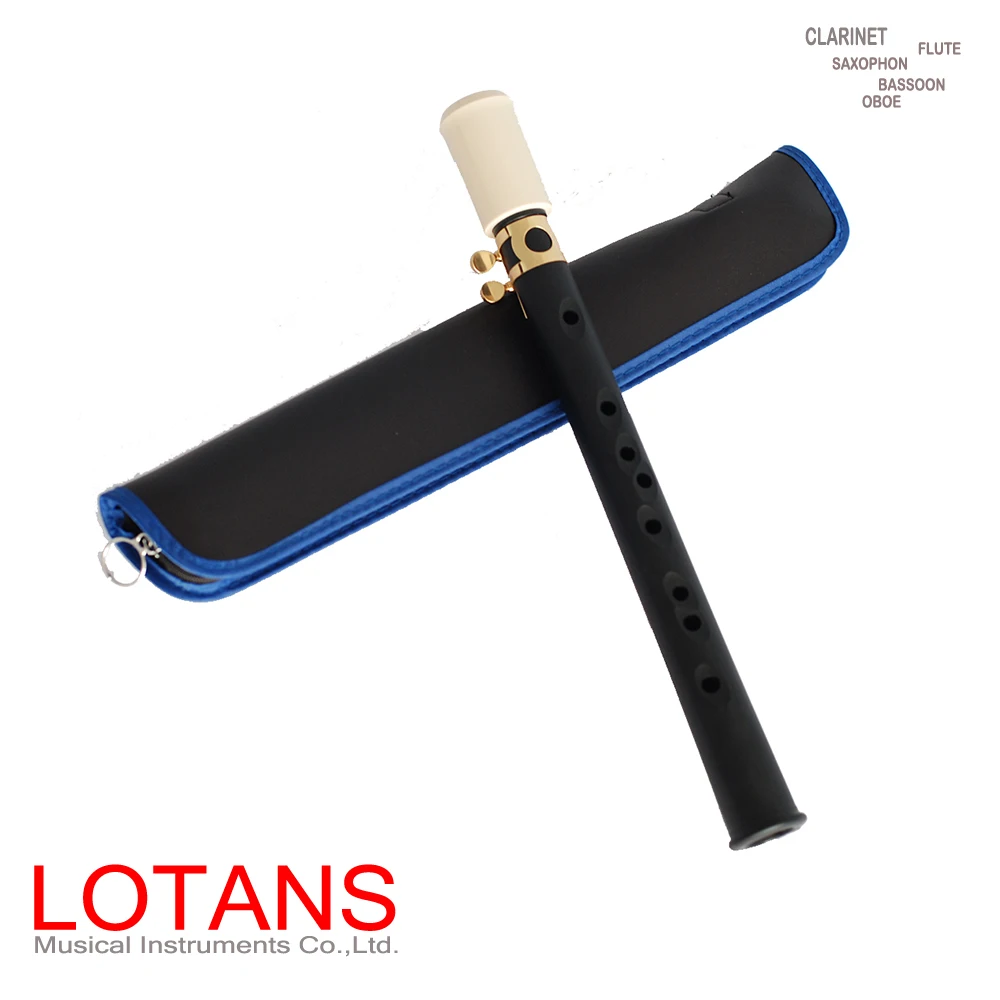 

Заводская продажа: Саксофон C-диапазона из АБС-пластика с 9 отверстиями