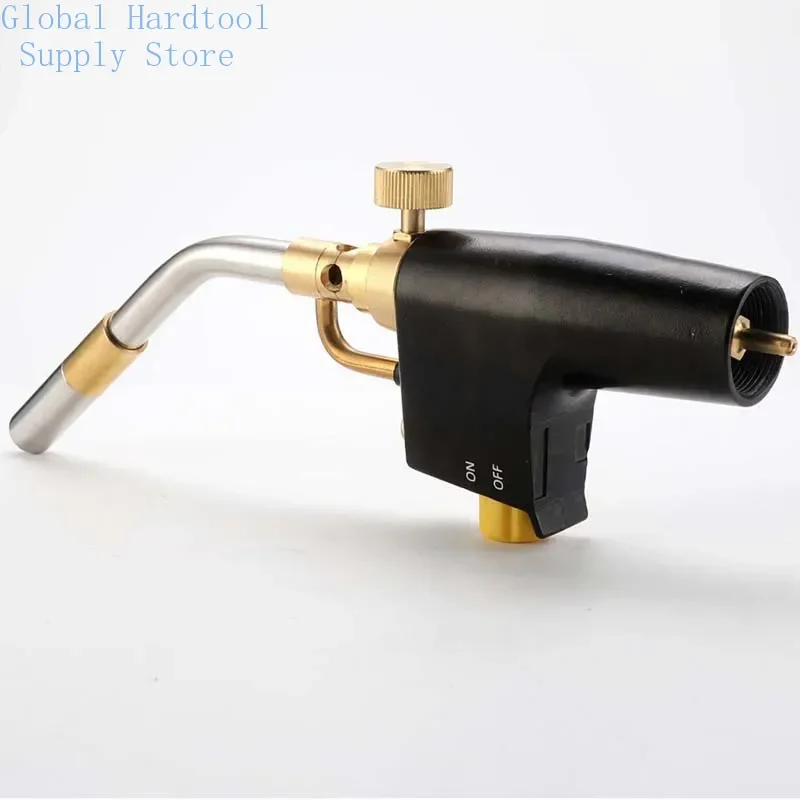 MAPP Propane Gas Welding Torches Blow Torch Welding Soldering Brazing Gas Plumbing Tool Barbecue Cooking DIY Gas Burner TS8000