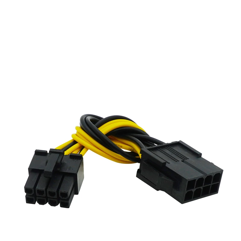 8 Pin Naar 8 Pin Atx Eps Man-vrouw Power Extension Psu Moederbord Power Extension Adapter Kabel