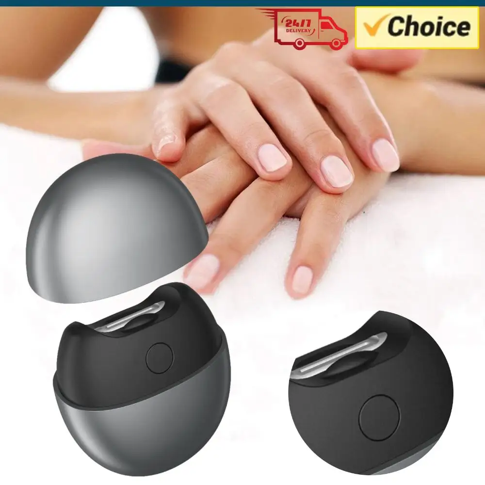 

Electric Automatic Nail Clipper with Light and Scraps Storage Rechargeable Fingernail Trimmer for Seniors and Adults