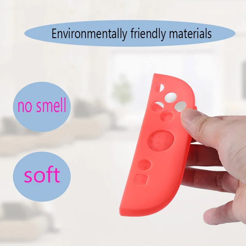Para Switch 2 Joycon funda de silicona con mango para NS 2 Switch 2 protección del controlador para Switch 2 accesorios de repuesto