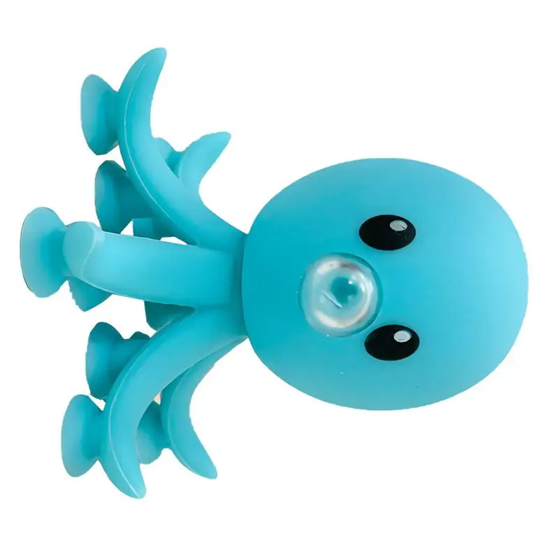 Squeeze Toy Octopus Cartoon Blowing Bubble Squeeze Toy Relief Toy Accessory Silicone Mini Squeeze Toy For Adult Women Men