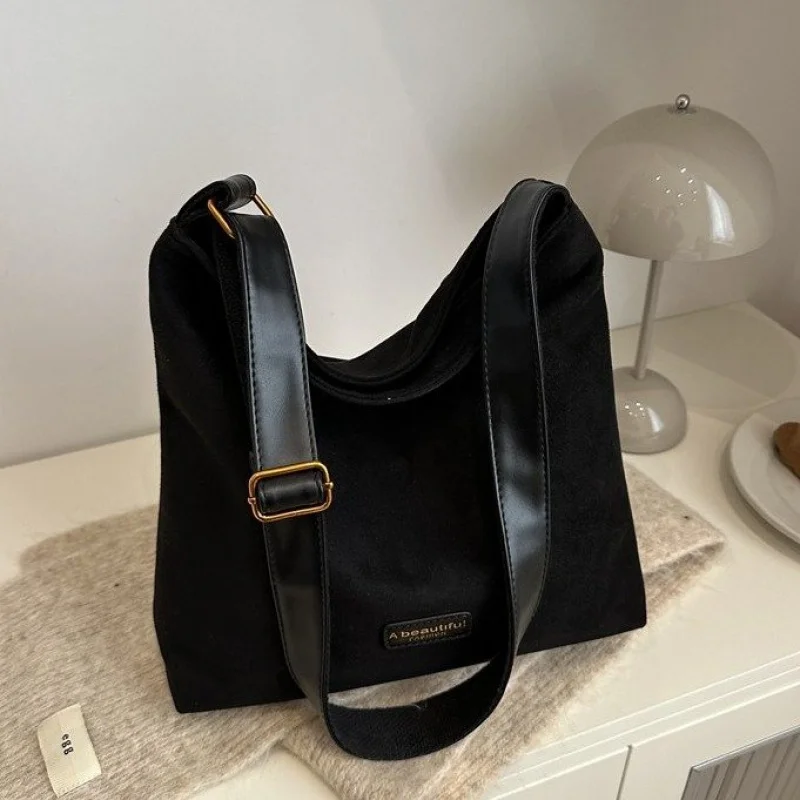 

Luxury Women's Crossbody Bag Elegant Leather Shoulder Handbag Designer Vintage Ladies Office Bag