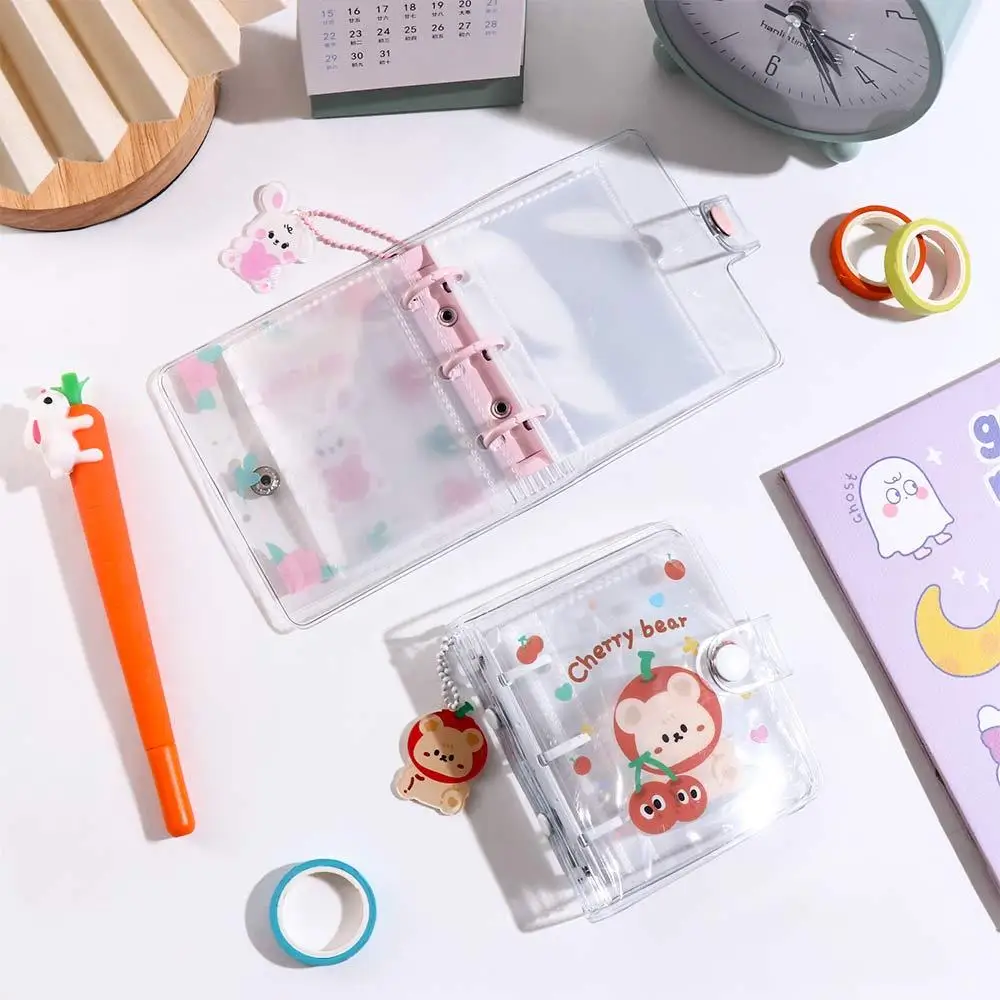 Stationery School Supplies Planner Journal Mini Hand Book Binder Notebook Photo Album Binder Ring Notebook Loose Leaf Notebook